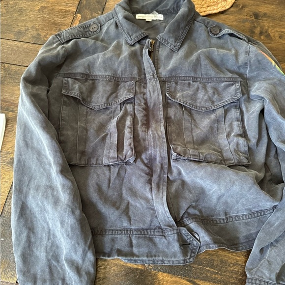 YBF Damon Jacket in Pine Pigment Gray Size Small - Picture 2 of 3